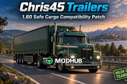 Chris45 Trailer Pack 1.60 Compatibility [PARTIAL FIX] für ETS2