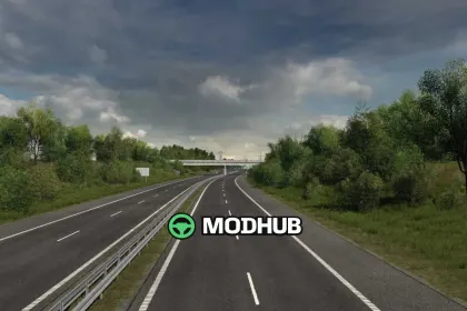 Grass Tree Improved v1.61 для ETS2 — 2