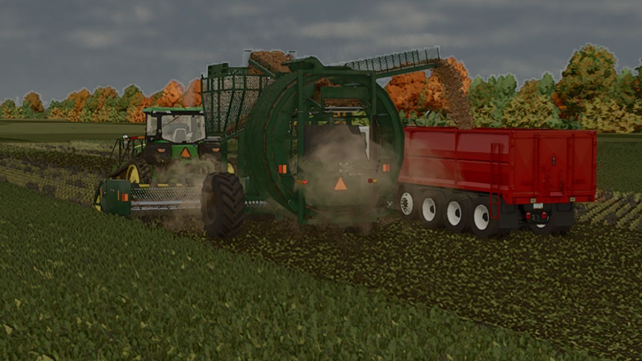 Efektywny Kombajn Buraczany Artsway 6821D do Farming Simulator 25 - Zrzuty ekranu
