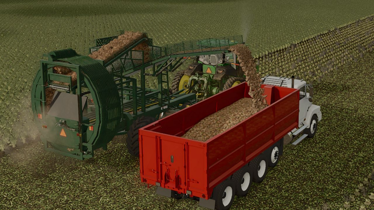 Efektywny Kombajn Buraczany Artsway 6821D do Farming Simulator 25 - Zrzuty ekranu