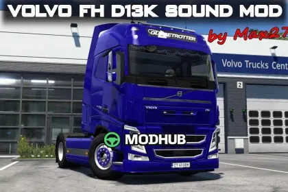 Sound-Pack Volvo FH4 500 D13K v1.5 1.60 für ETS2