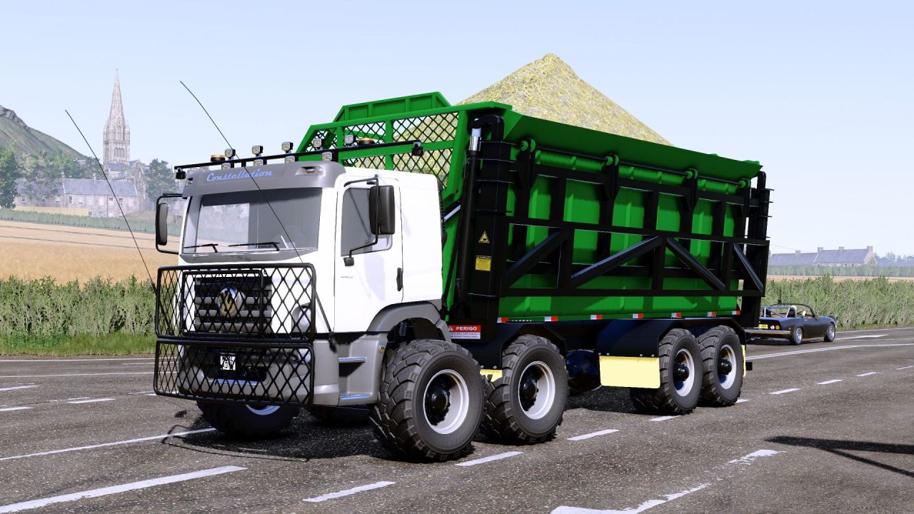 Тягач Volkswagen Constellation Grunner Edition для Farming Simulator 25