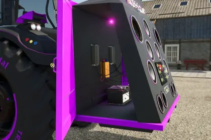 Трактор Başak Red Power Custom Edit для Farming Simulator 25 — 5