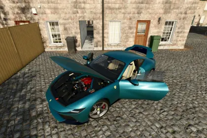 Автомобіль Ferrari Amalfi 2027 для Farming Simulator 25 — 3