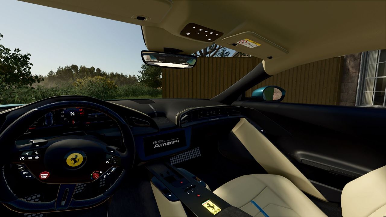 Автомобіль Ferrari Amalfi 2027 для Farming Simulator 25
