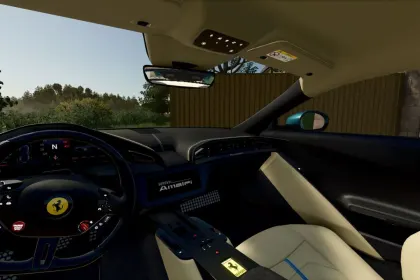 Автомобіль Ferrari Amalfi 2027 для Farming Simulator 25 — 4