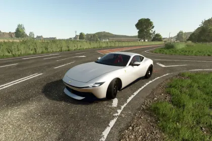 Автомобіль Ferrari Amalfi 2027 для Farming Simulator 25 — 6