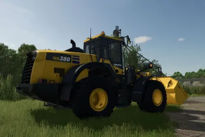 Excavator Komatsu WA380 for Farming Simulator 25