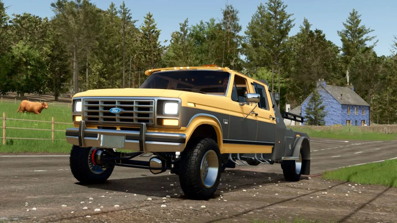 Легендарний Пікап 1986 Ford F350 для Farming Simulator 25 — Стиль і Потужність