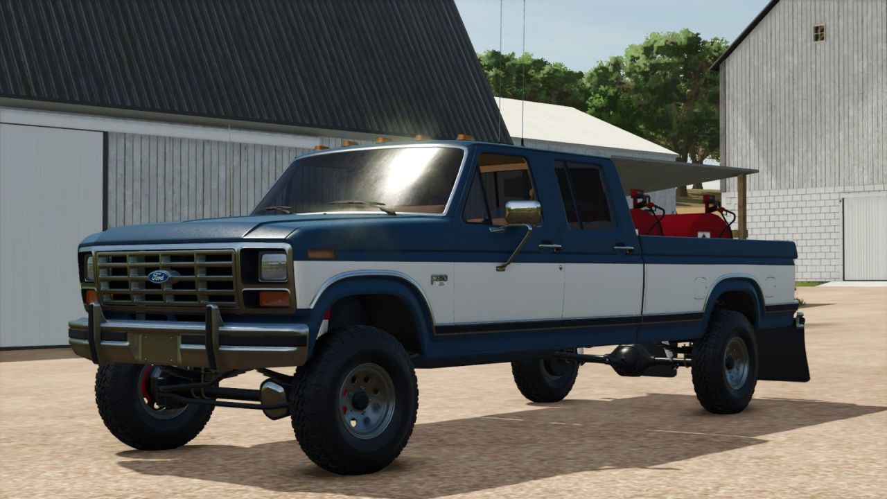 Legendary Pickup 1986 Ford F350 for Farming Simulator 25 — Style and Power - Screenshots