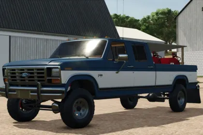Легендарний Пікап 1986 Ford F350 для Farming Simulator 25 — Стиль і Потужність — 2