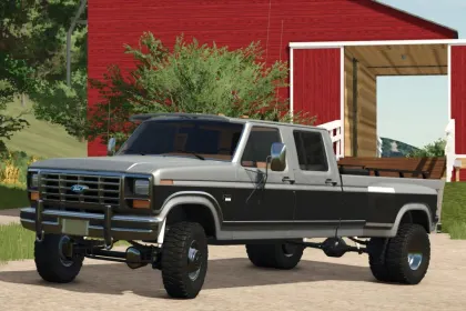 Легендарний Пікап 1986 Ford F350 для Farming Simulator 25 — Стиль і Потужність — 3