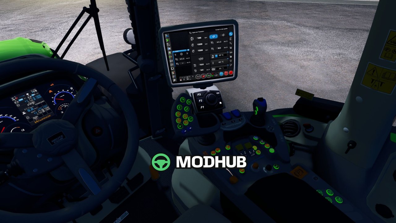 Трактор Deutz S9 TTV Float V1.0.2 для FS25