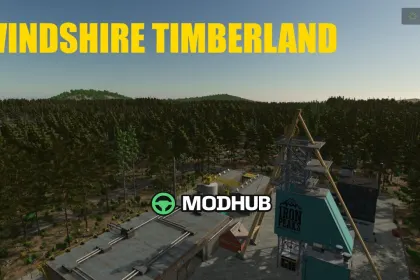 Мапа Windshire Timberland V1.0.0.1 для FS25