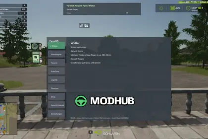 HUD прогнозу погоди v1.2 для FS25
