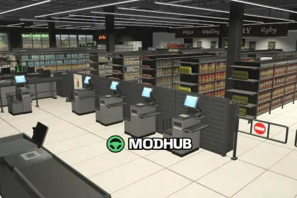 Пак Carrefour Pack v1.0.0.1 для FS25 — 2