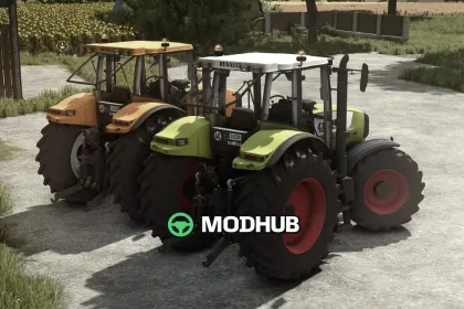 Трактор CLAAS / Renault Ares 836 RZ (Rust Edition) для FS25 — 2