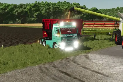 Потужна Вантажівка Scania 143M 420 к.с. для Farming Simulator 25 — 2