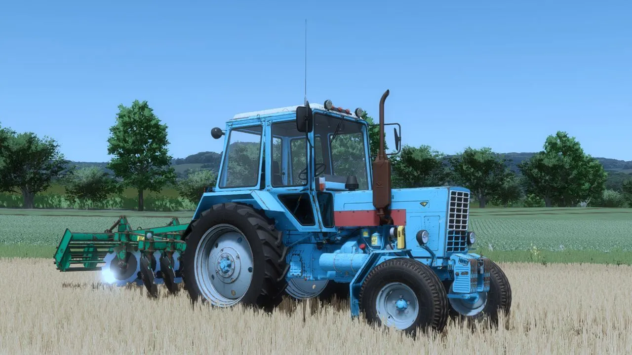 Legendarny Pak Traktorów MTZ 80-82-822 UK do Farming Simulator 25 — 19 Konfiguracji i 16 Kolorów