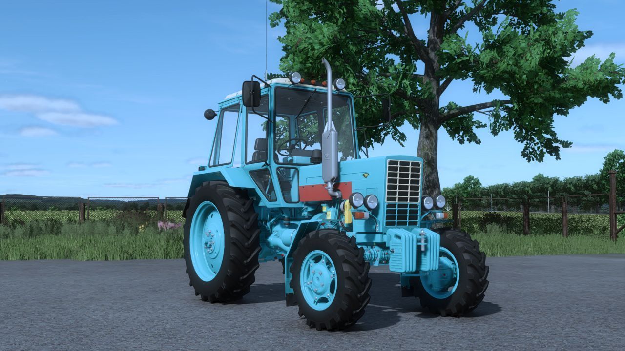 Legendarny Pak Traktorów MTZ 80-82-822 UK do Farming Simulator 25 — 19 Konfiguracji i 16 Kolorów