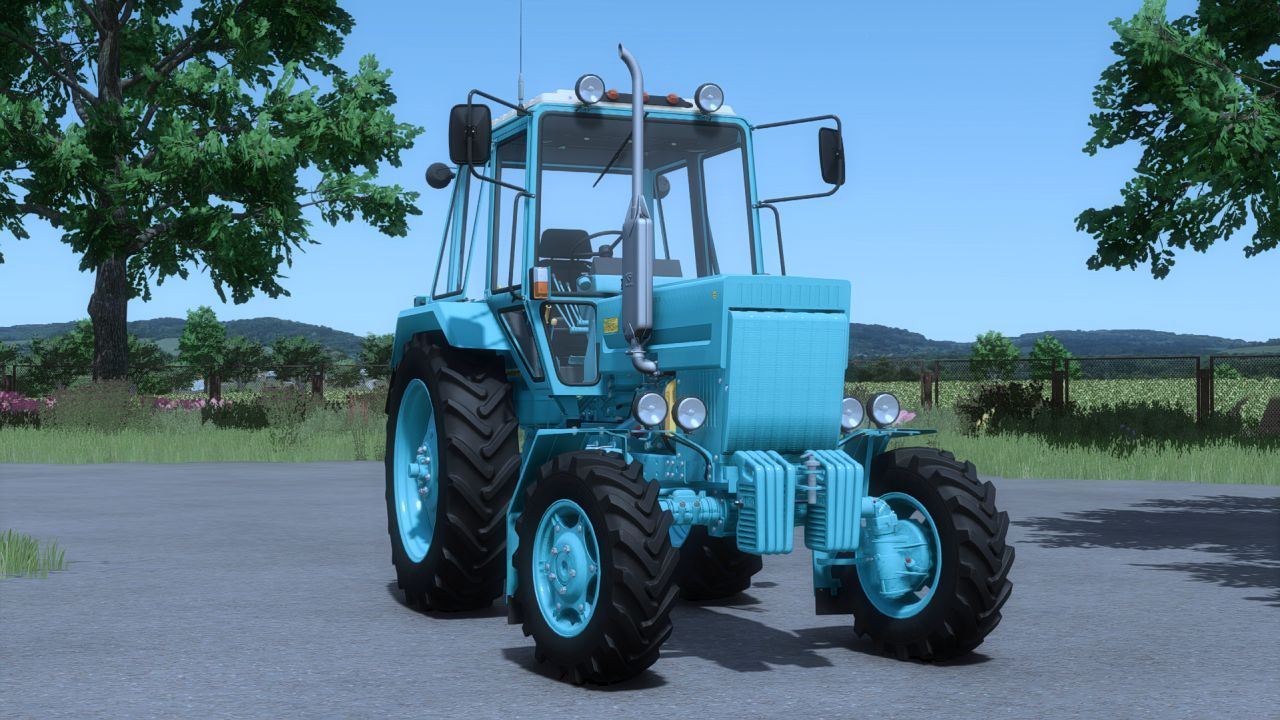 Legendarny Pak Traktorów MTZ 80-82-822 UK do Farming Simulator 25 — 19 Konfiguracji i 16 Kolorów