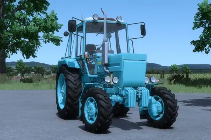 Legendarny Pak Traktorów MTZ 80-82-822 UK do Farming Simulator 25 — 19 Konfiguracji i 16 Kolorów — 4