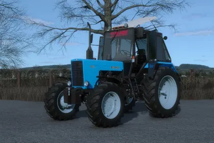 Legendarny Pak Traktorów MTZ 80-82-822 UK do Farming Simulator 25 — 19 Konfiguracji i 16 Kolorów — 5