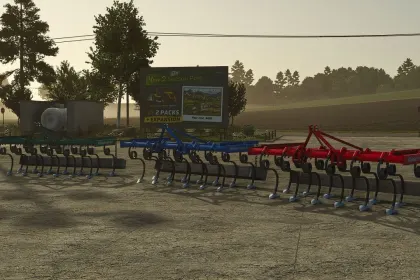 Ефективний Культиватор Döşemenler 3.5 м для Farming Simulator 25 — Потужність 90 к.с.