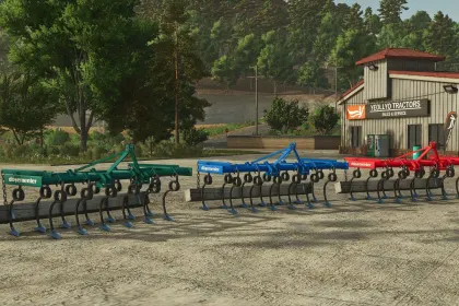 Ефективний Культиватор Döşemenler 3.5 м для Farming Simulator 25 — Потужність 90 к.с.