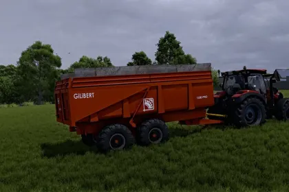 Причіп-екскаватор Gilibert 1300 Pro для Farming Simulator 25