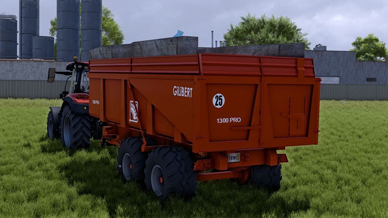 Причіп-екскаватор Gilibert 1300 Pro для Farming Simulator 25
