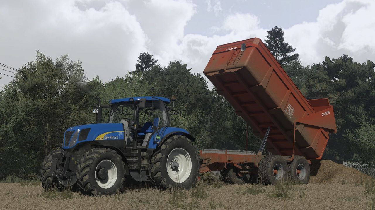 Причіп-екскаватор Gilibert 1300 Pro для Farming Simulator 25