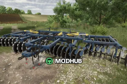 BDT-7 v1.0 Scheibenegge für FS25