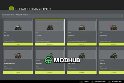 Реалістичний ринок уживаної техніки v1.4.2.1 для FS25 — 2