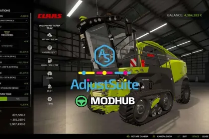 Adjust Suite v1.0.0.2 для FS25 — 3