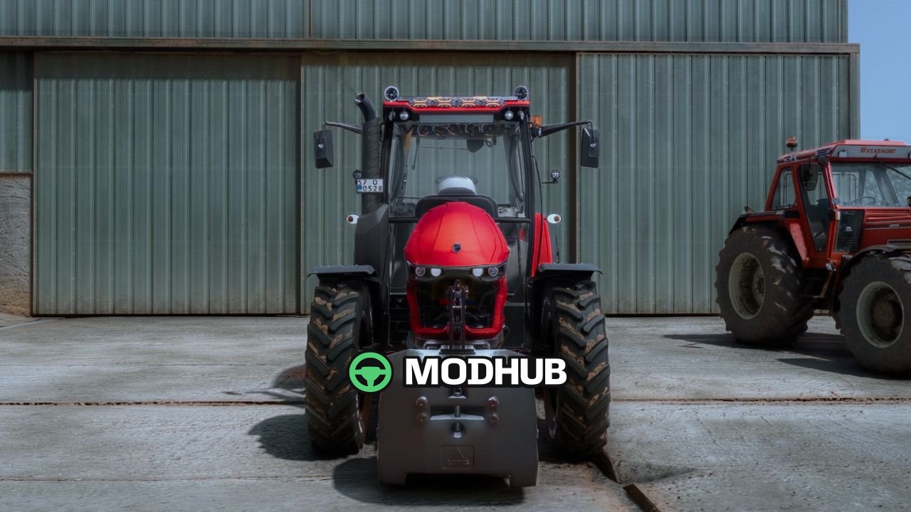 Трактор Basak Red Power Edit V1.0 для FS25
