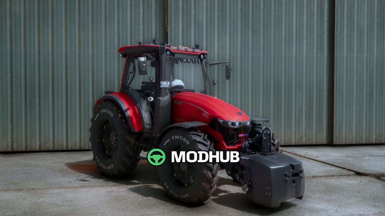 Трактор Basak Red Power Edit V1.0 для FS25