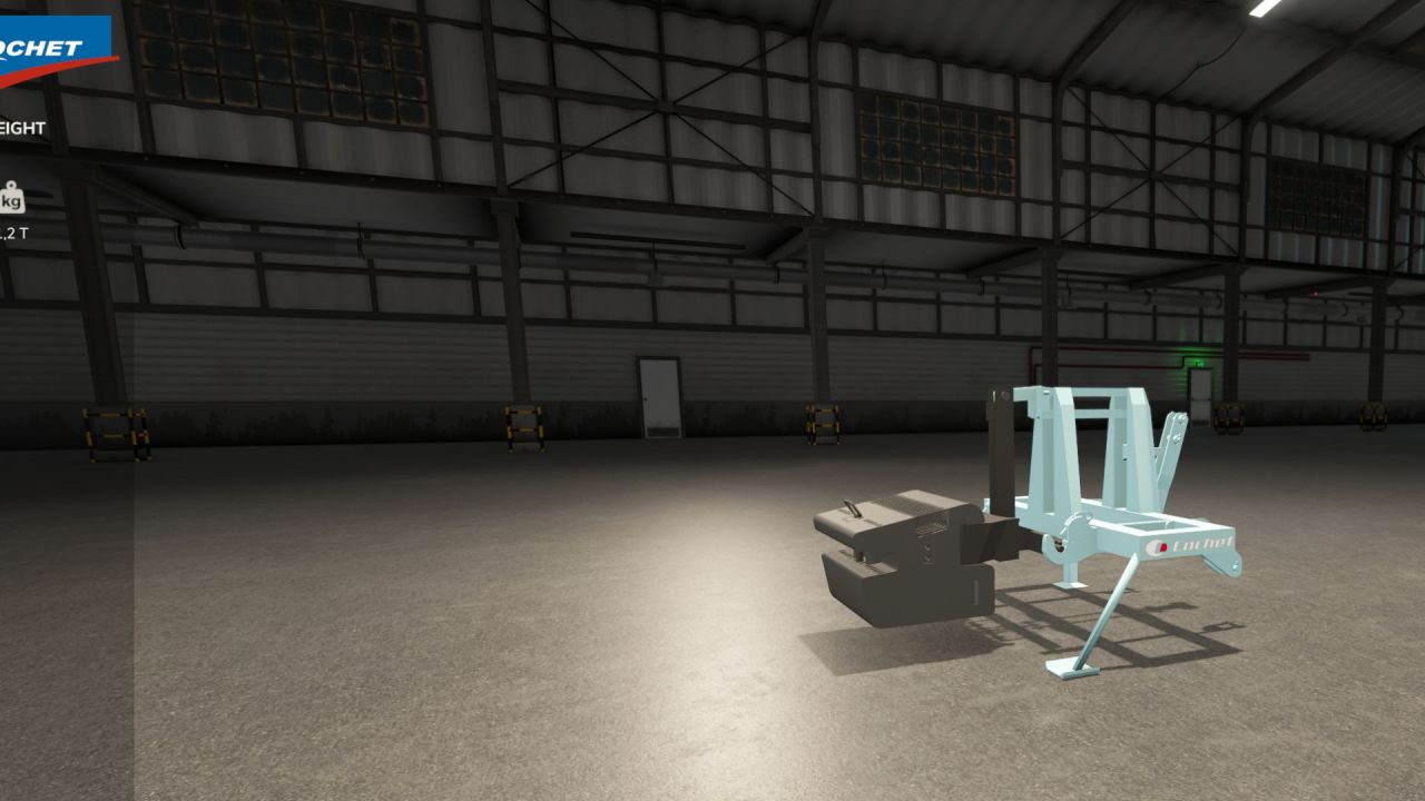 Efektywna Waga Cochet Weight dla Traktorów w Farming Simulator 25 - Zrzuty ekranu