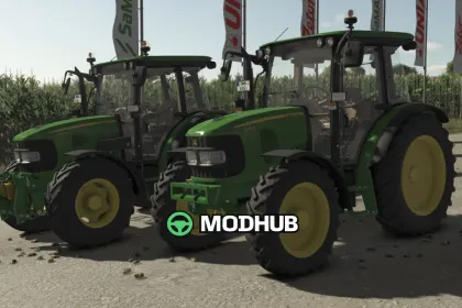 Трактор John Deere 5R Series V1.1 для FS25