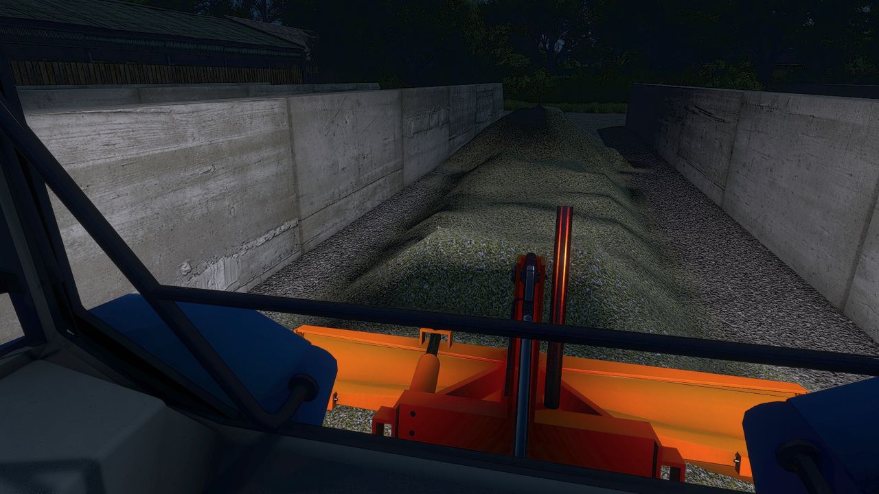 Ефективний Відвал Galucho Leveler 2 м для Вирівнювання Силосу та Ґрунту в FS25