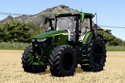 Трактор John Deere 7R Series для Farming Simulator 25