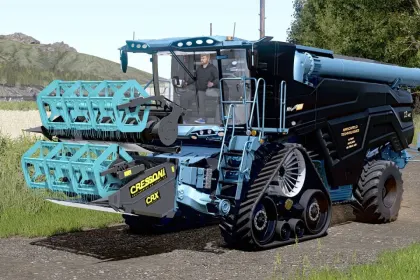 Пак комбайнів AGCO Ideal Pack By Marco - Hirschfeld Edition для Farming Simulator 25