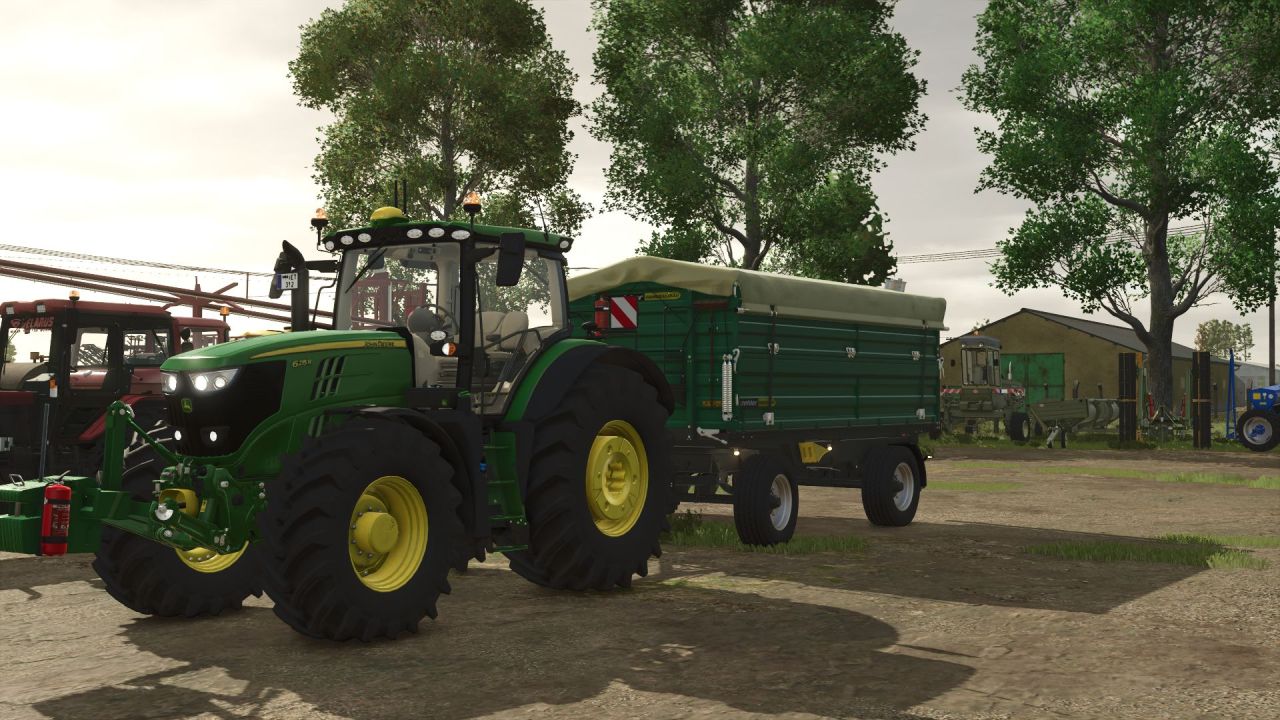 Legendärer Getreideanhänger Oehler ZDK 2004 — 19600 l und Schnecke 75 t/h für FS25