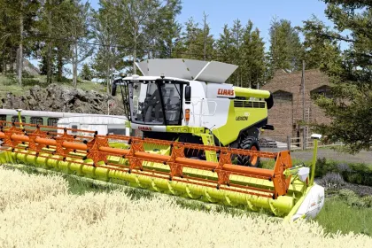 Комбайн CLAAS Lexion 600/700 GEN 2 для Farming Simulator 25