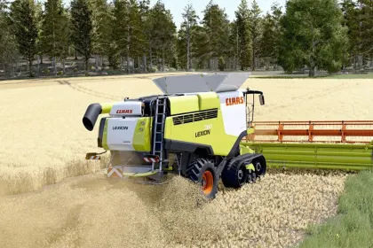 Комбайн CLAAS Lexion 600/700 GEN 2 для Farming Simulator 25 — 5