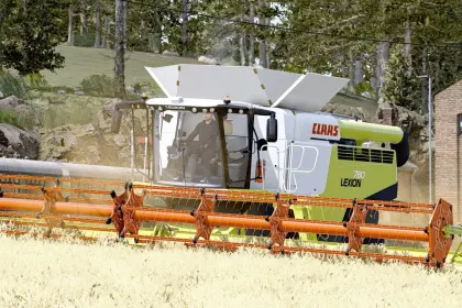 Комбайн CLAAS Lexion 600/700 GEN 2 для Farming Simulator 25 — 6
