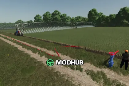 Система зрошення Reinke Irrigation System V2 для FS25 — 2