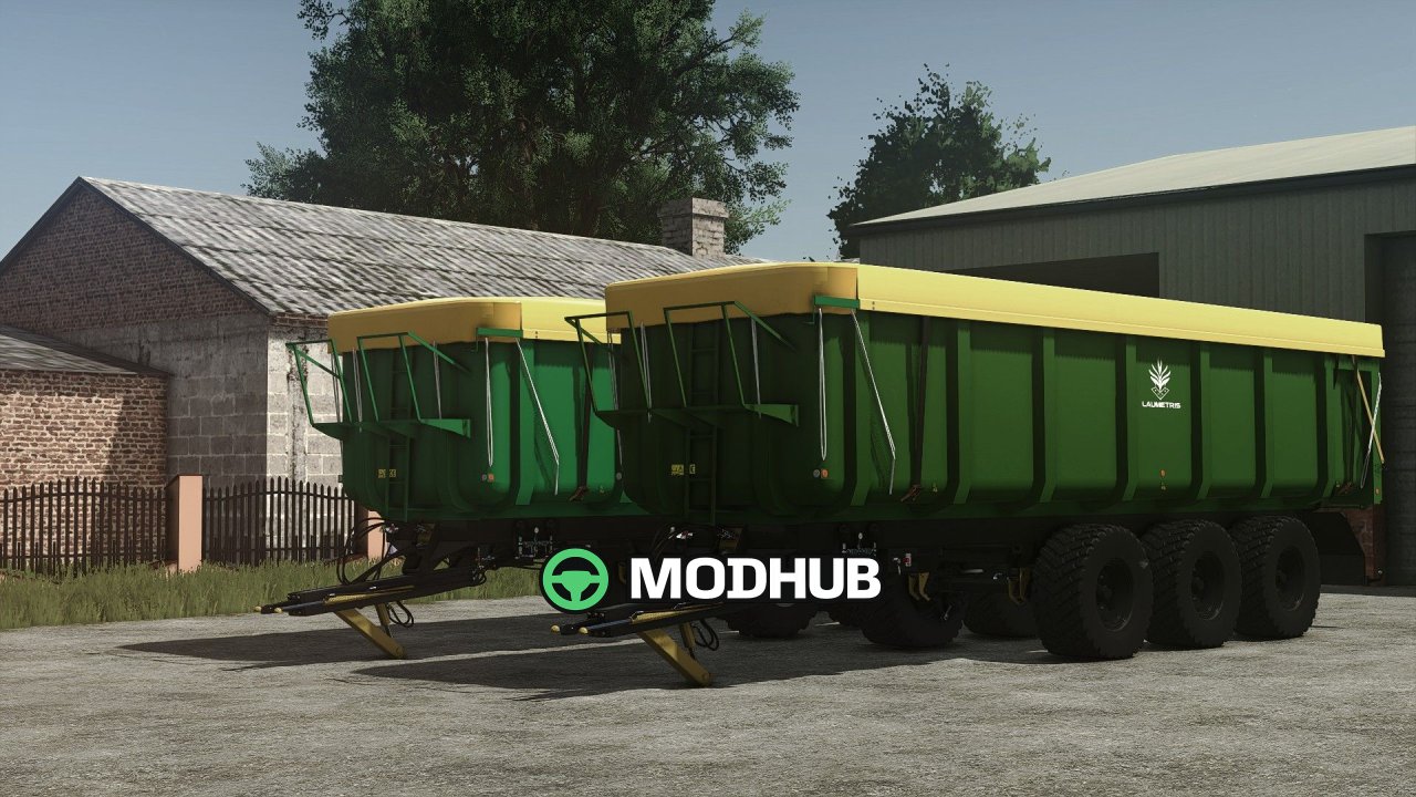 Причіп Laumetris PTL30 V1.0.0.2 для FS25
