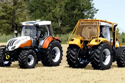 Трактор Steyr Profi CVT для Farming Simulator 25