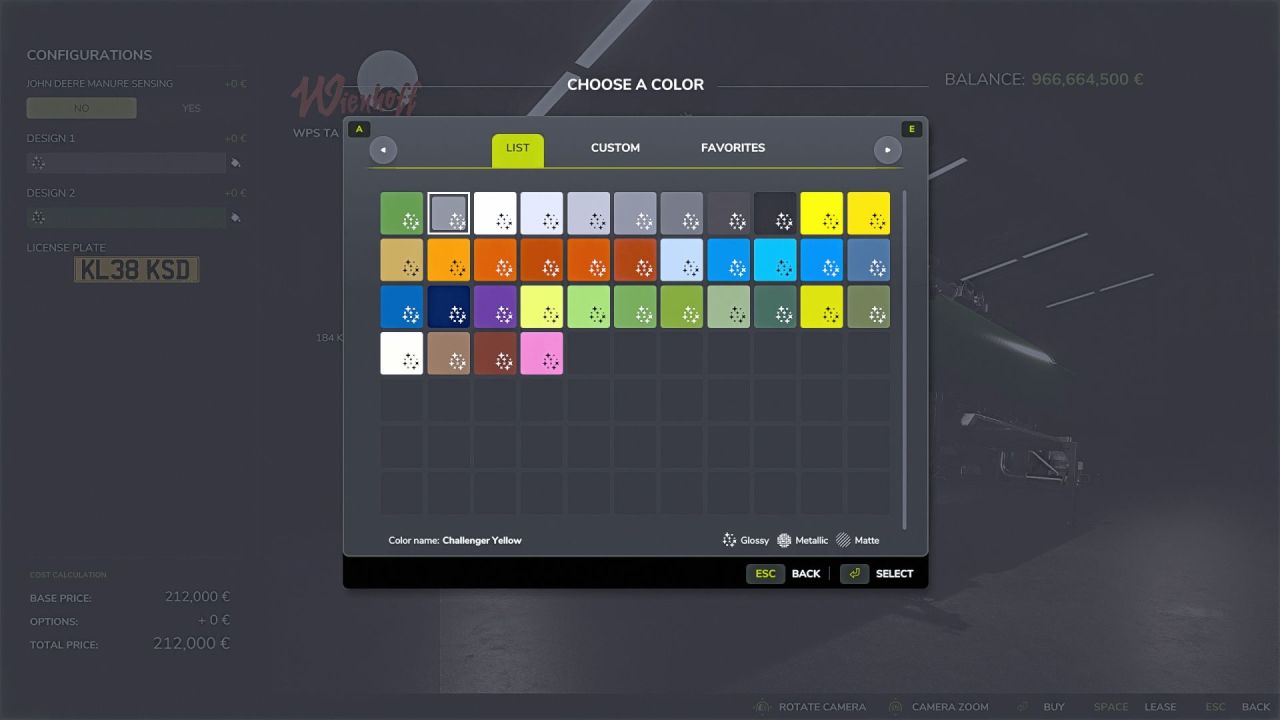 Wienhoff Profiline Pack interchangeable systems for Farming Simulator 25